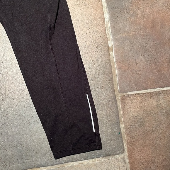 RBX performance size large exercise pants, black leggings with reflectors - Picture 5 of 10